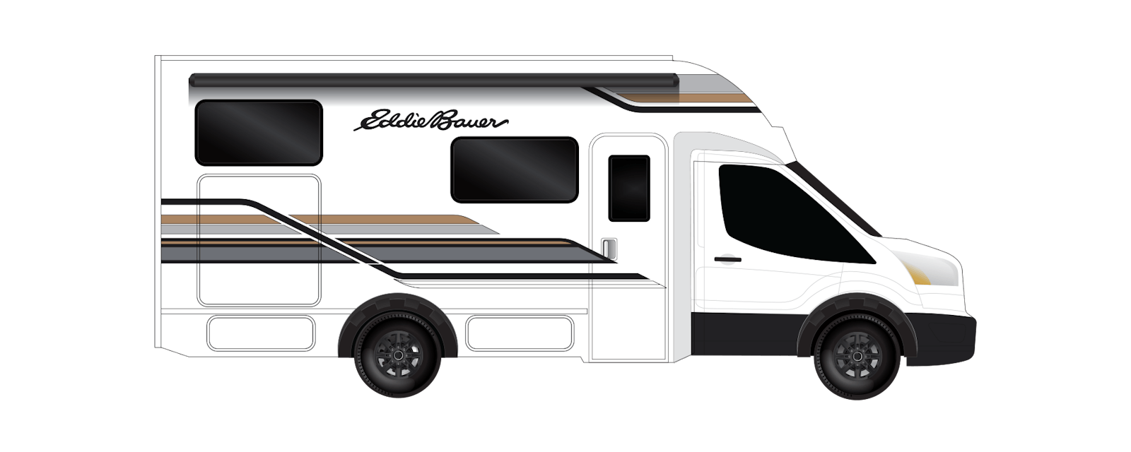 Eddie Bauer Transit Script Logo Standard Graphics Profile
