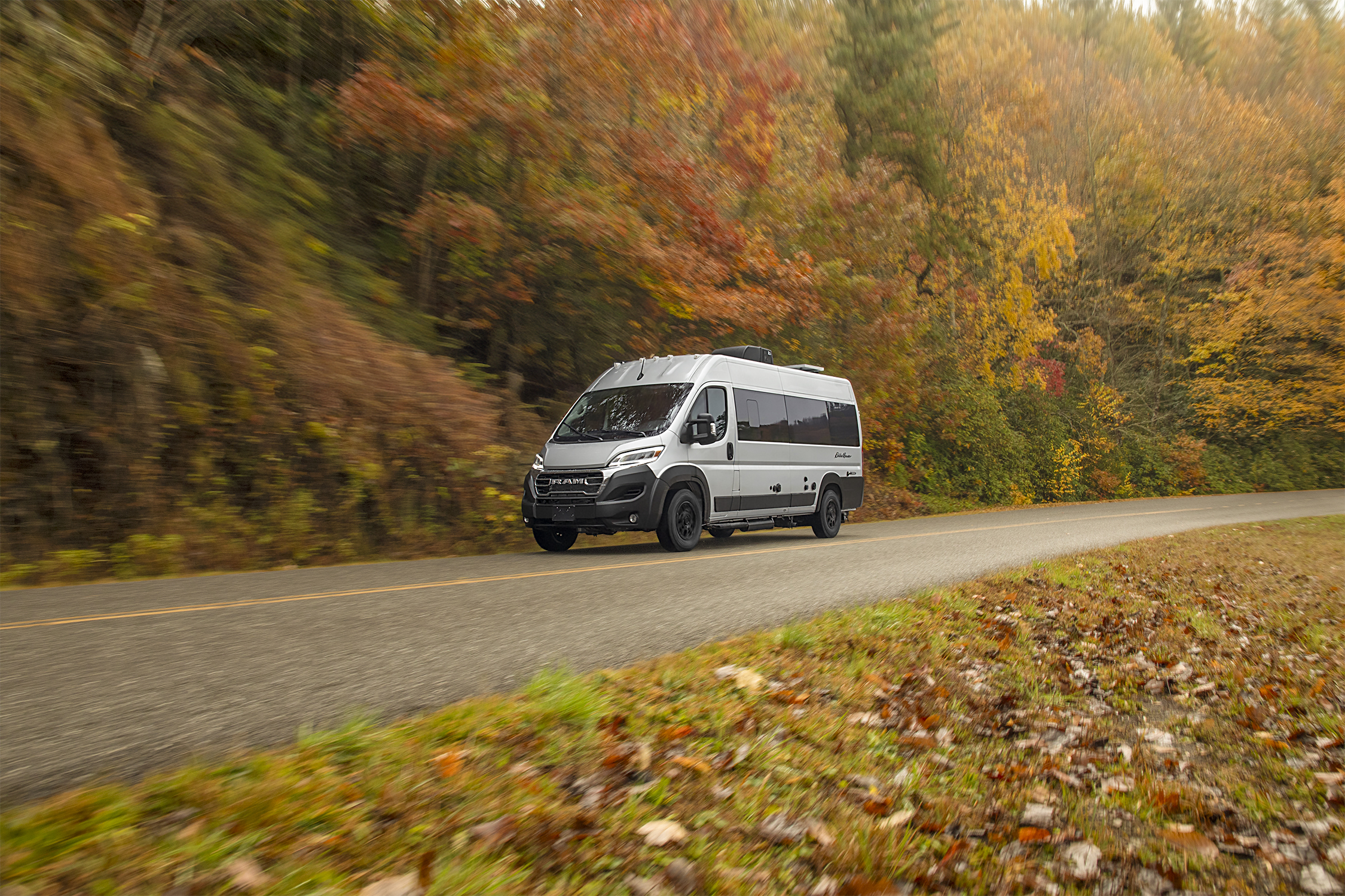 2026 Eddie Bauer Silver 20EB Driving Drivers Side