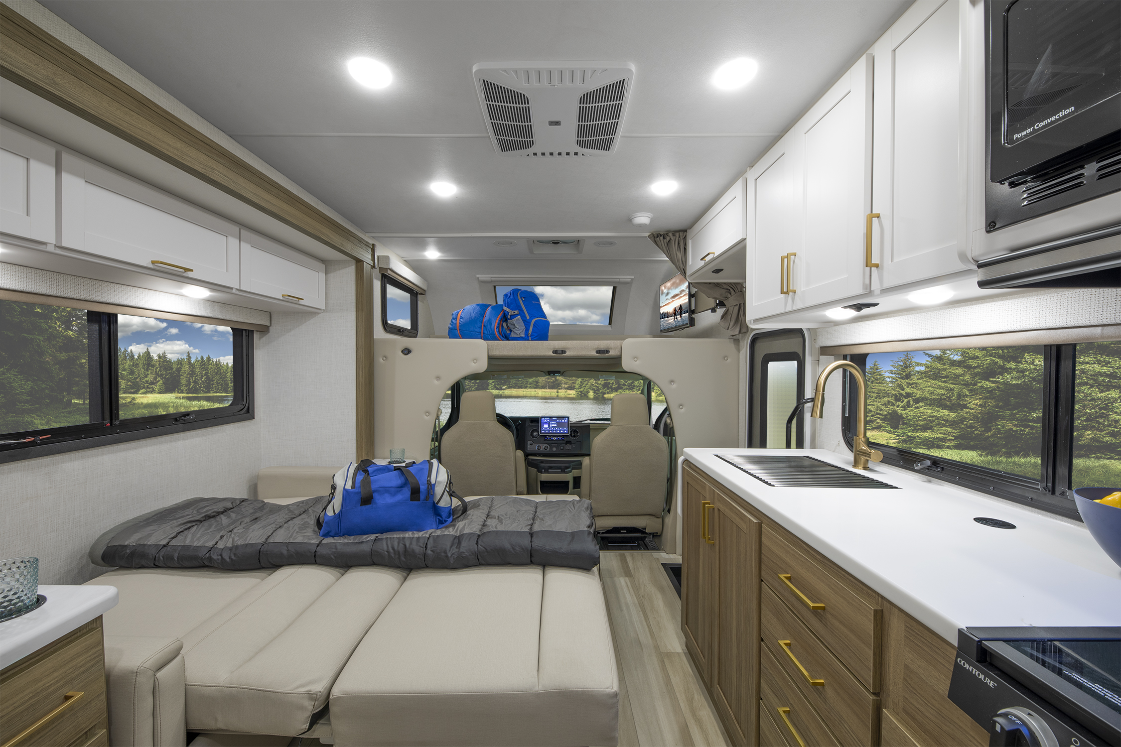 2026 Eddie Bauer 26ED Warm Flannel Walnut Grove Cabin Sleeping