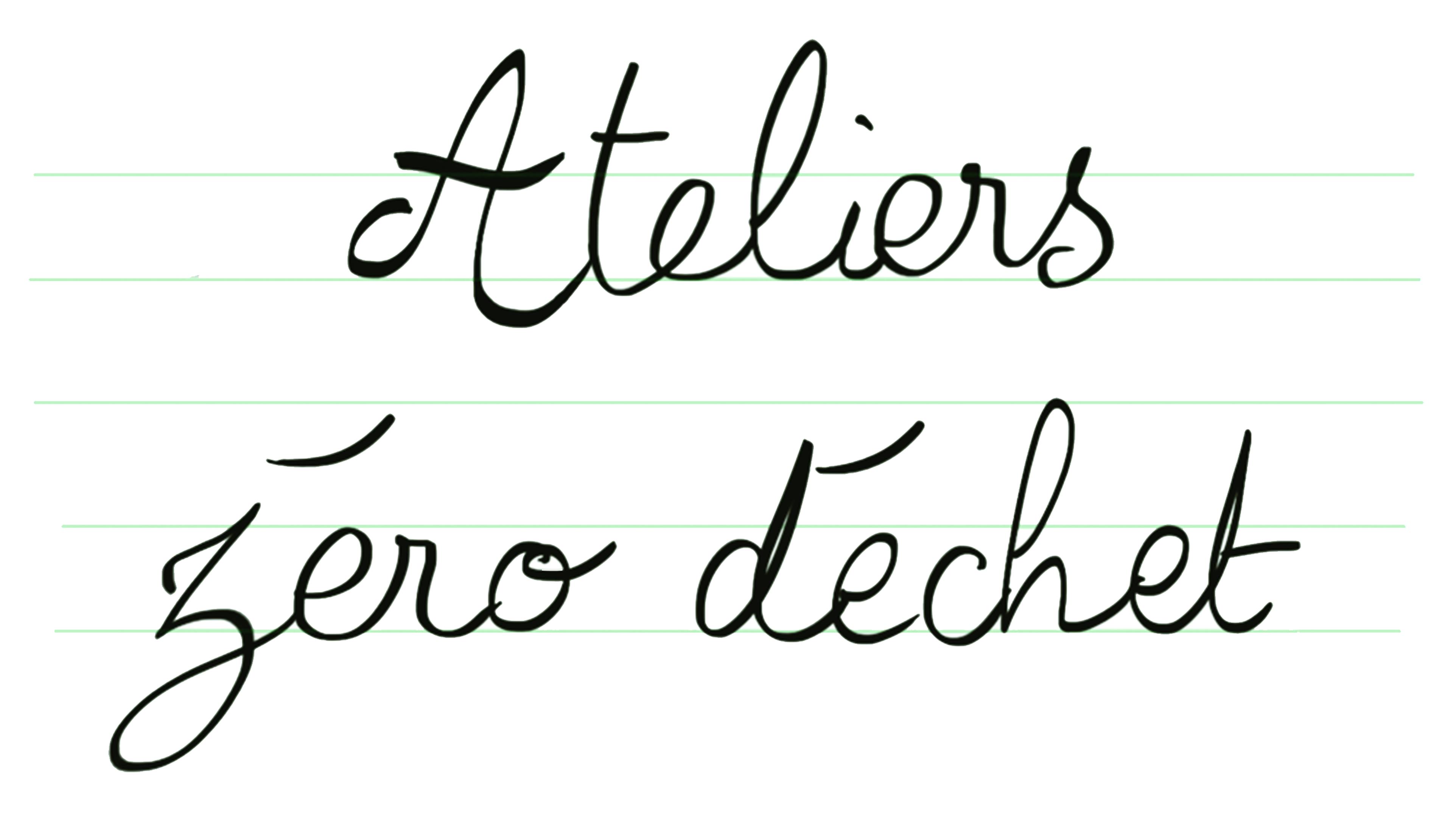 Ateliers zéro déchet