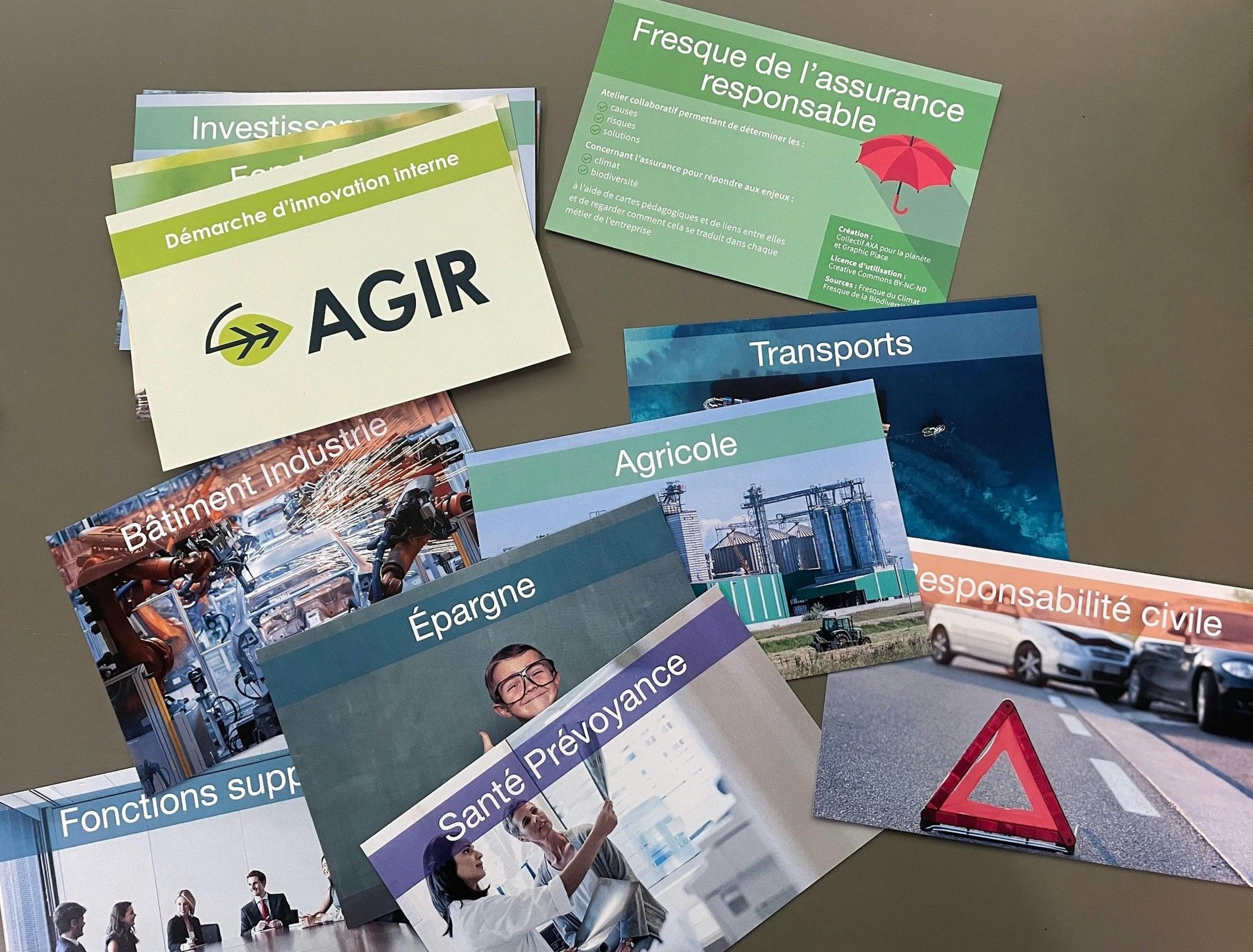 Cartes de la Fresque de l'Assurance Responsable