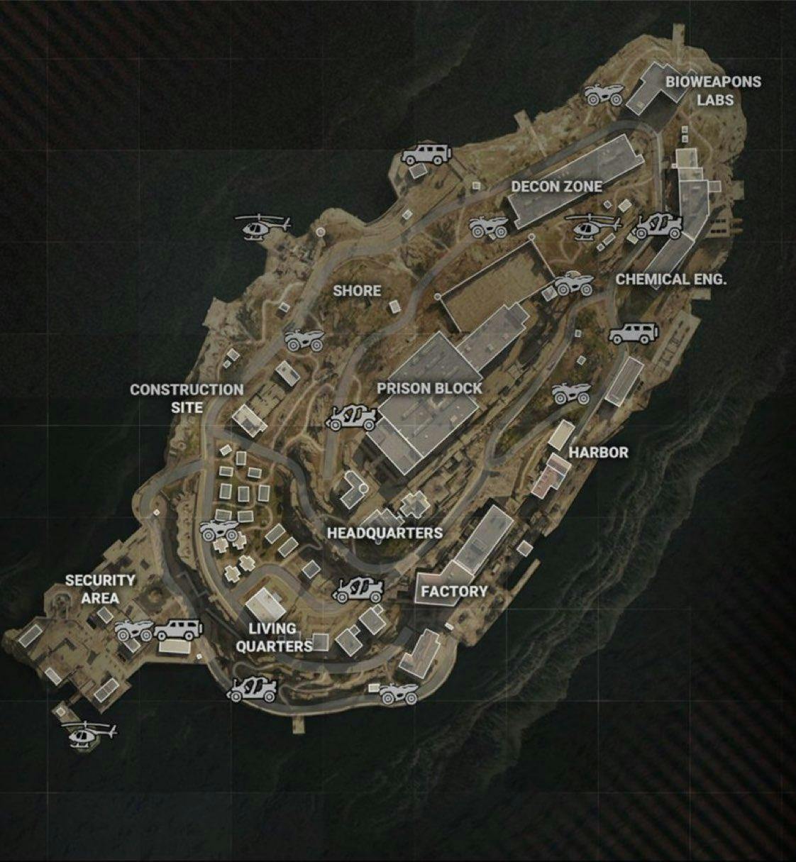 Rebirth Island, la mappa di Warzone