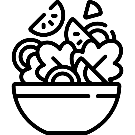 icon of a salad bowl