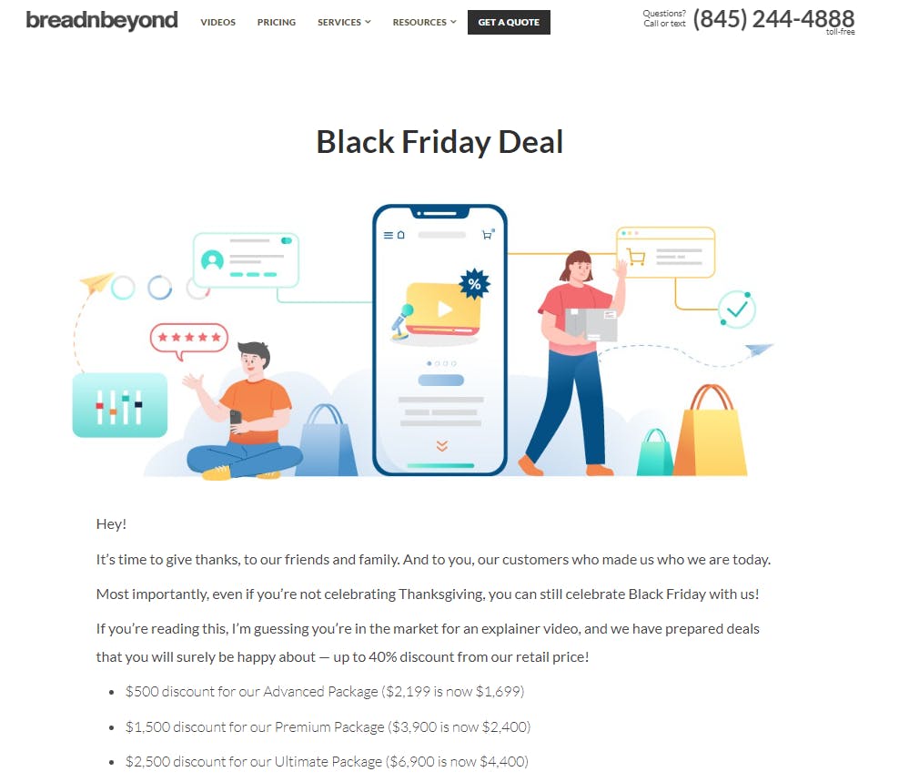 Black Friday Best Pricing, Same-Day Delivery, Virtual Apps And