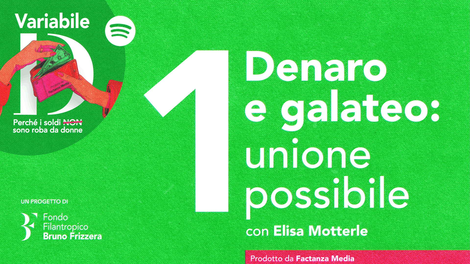 Copertina prima puntata podcast Variabile D - "Denaro e galateo: unione possibile"