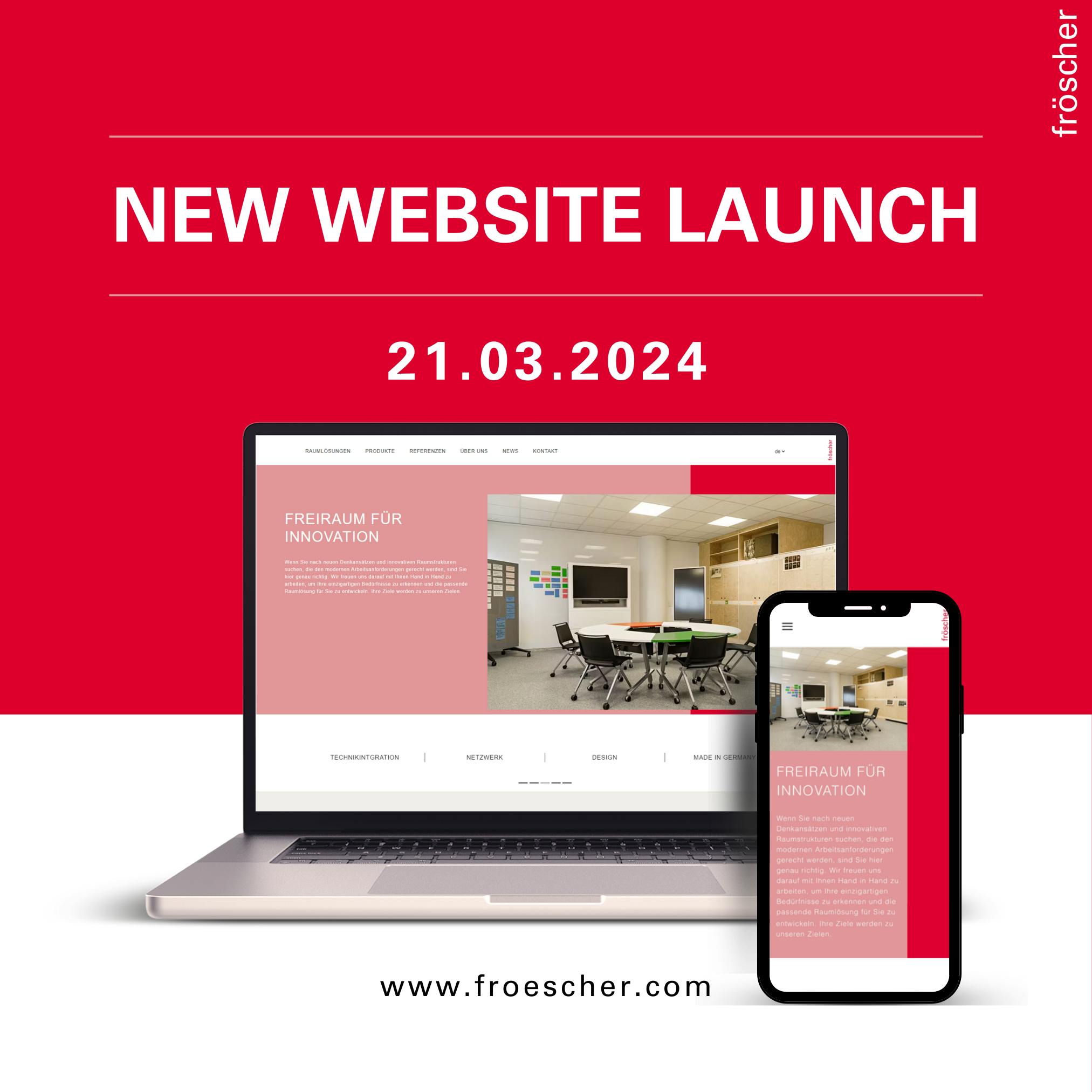 new website launch 21.03.2024