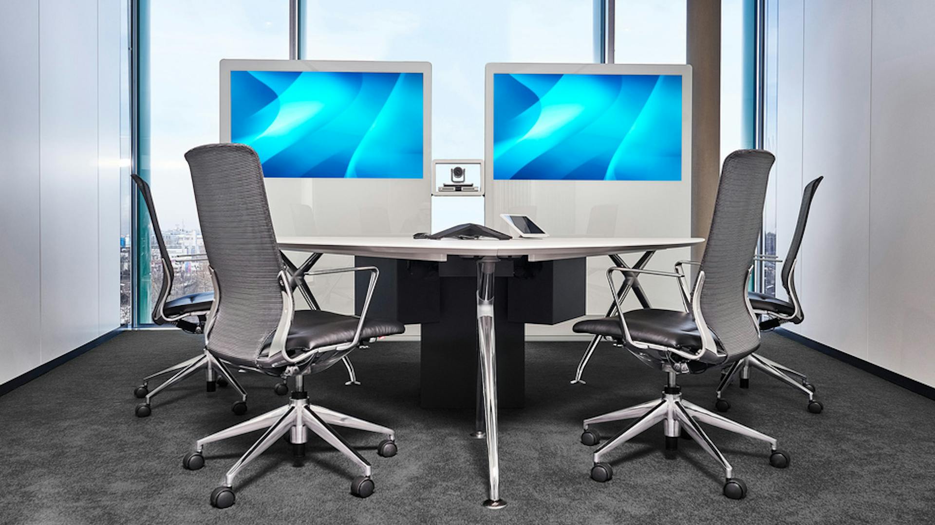 Mann+Hummel | Medienstele: MIDS | Konferenzanlage: xcone