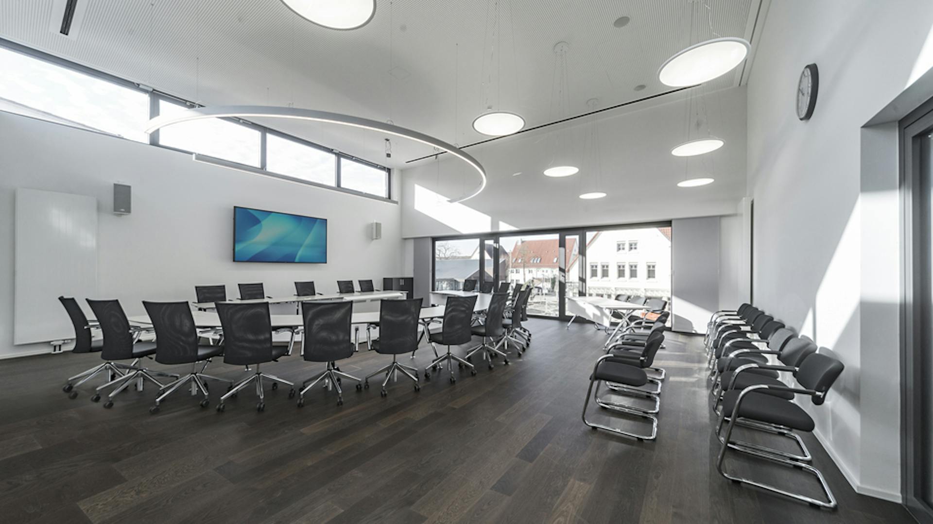 Rathaus Pleidelsheim| Konferenzanlage: xcone | Konferenzstuhl: pharao net