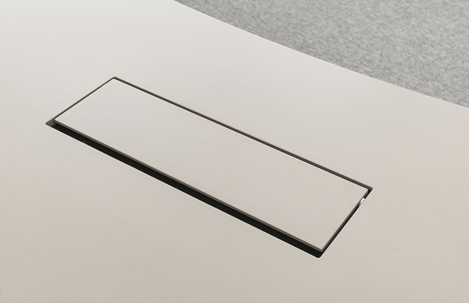 Verwaltungsgebäude Nürnberg | Konferenztisch fallon