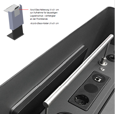 Products-Lectern PSE acrylic glass holder
