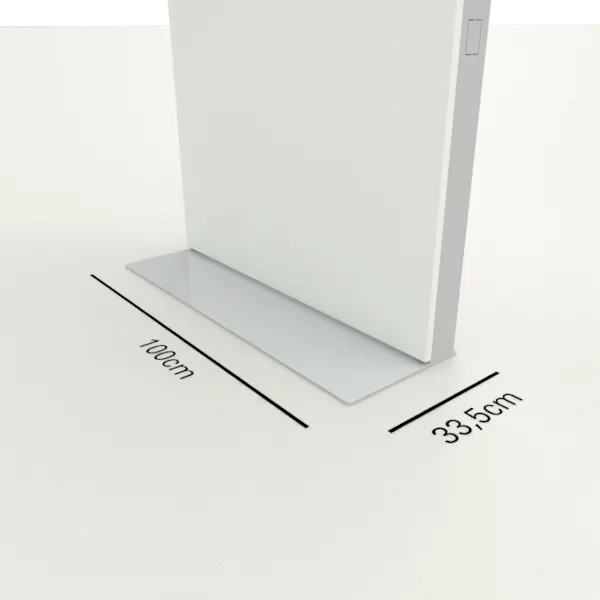 Products- Media furniture- Media columns-MICO Slim base plate