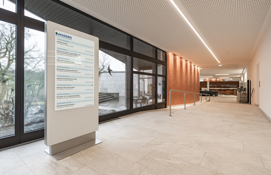 References-Employers' Association Südwestmetall-Stuttgart-MIDS 55V Media stele