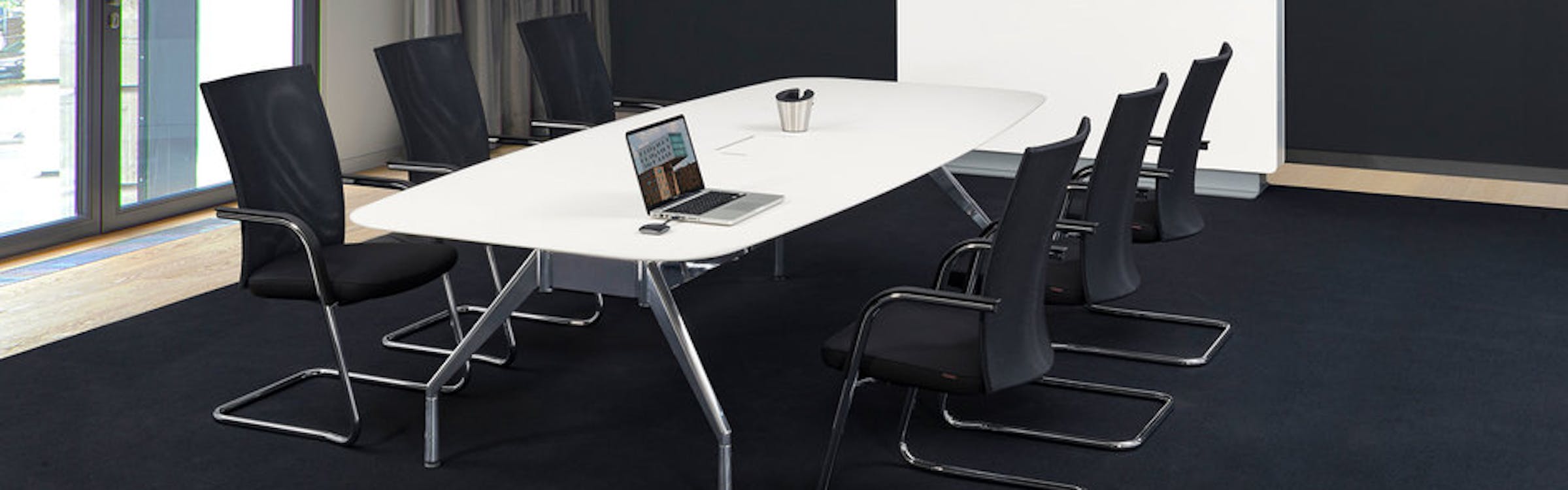 Produits- Tables- fallon Table de conférence-pharao net Piétement luge