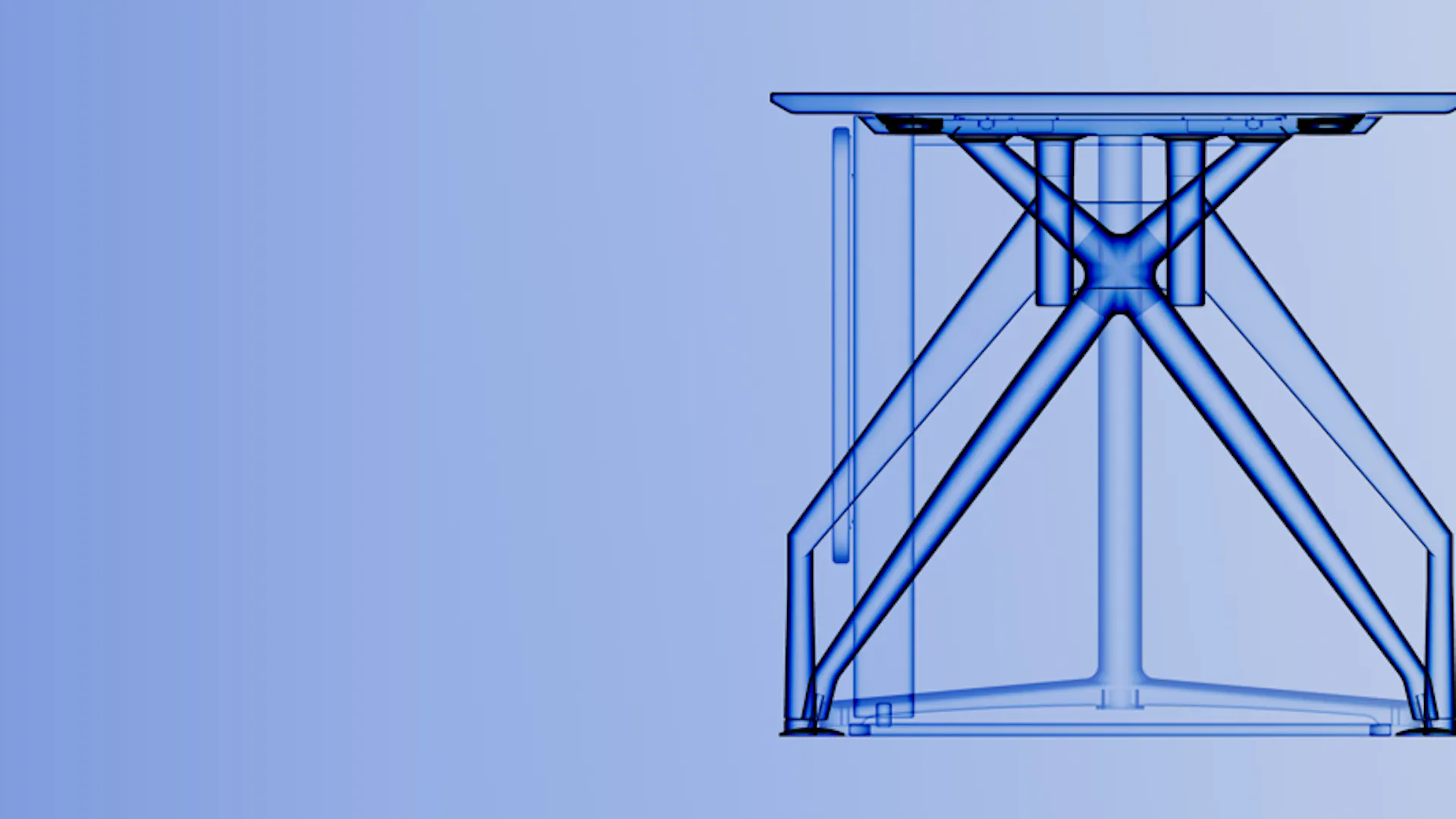 Produkte-Tische-base Tischsysteme-xcone