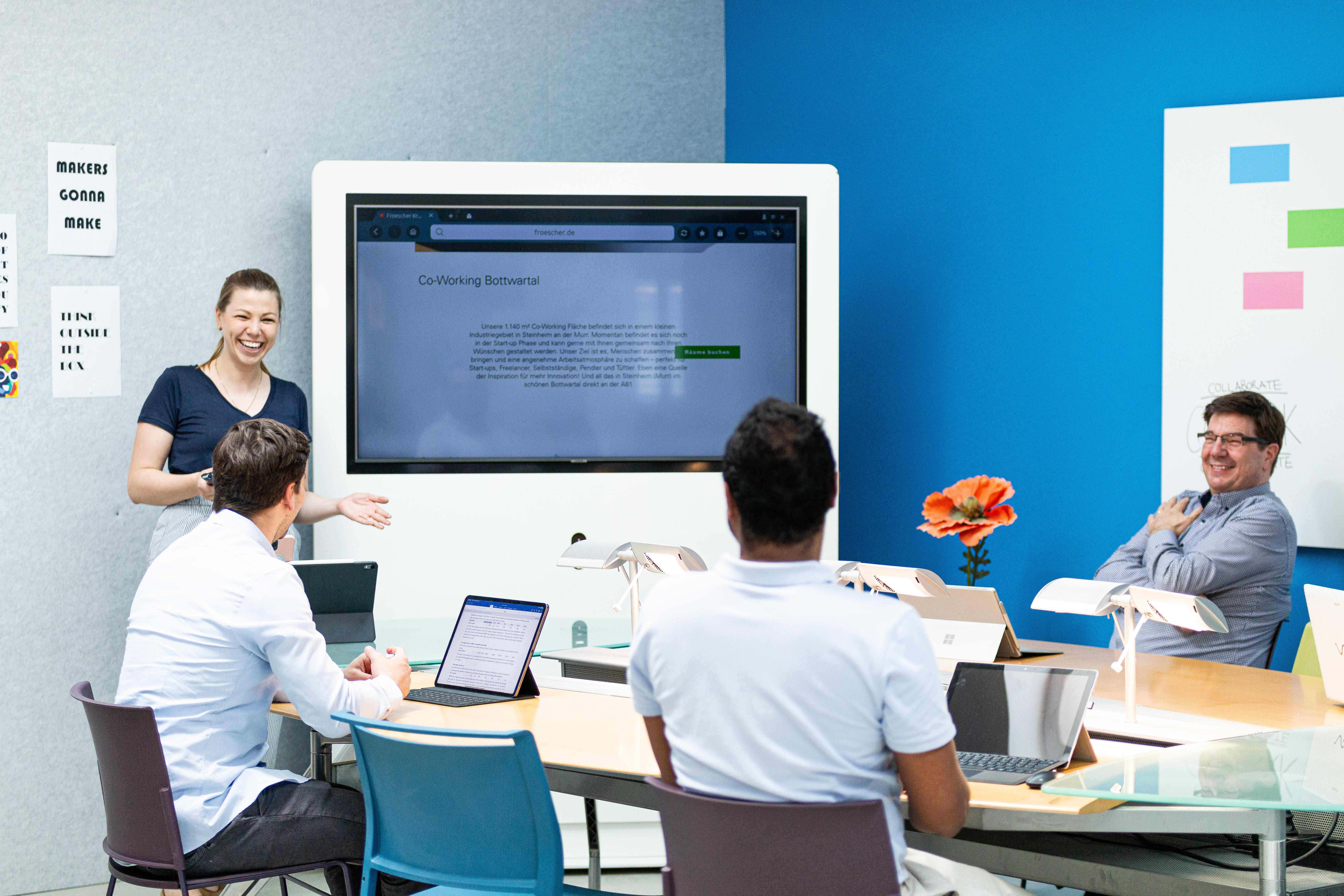 co-working space Bottwartal-Großraum-Besprechung