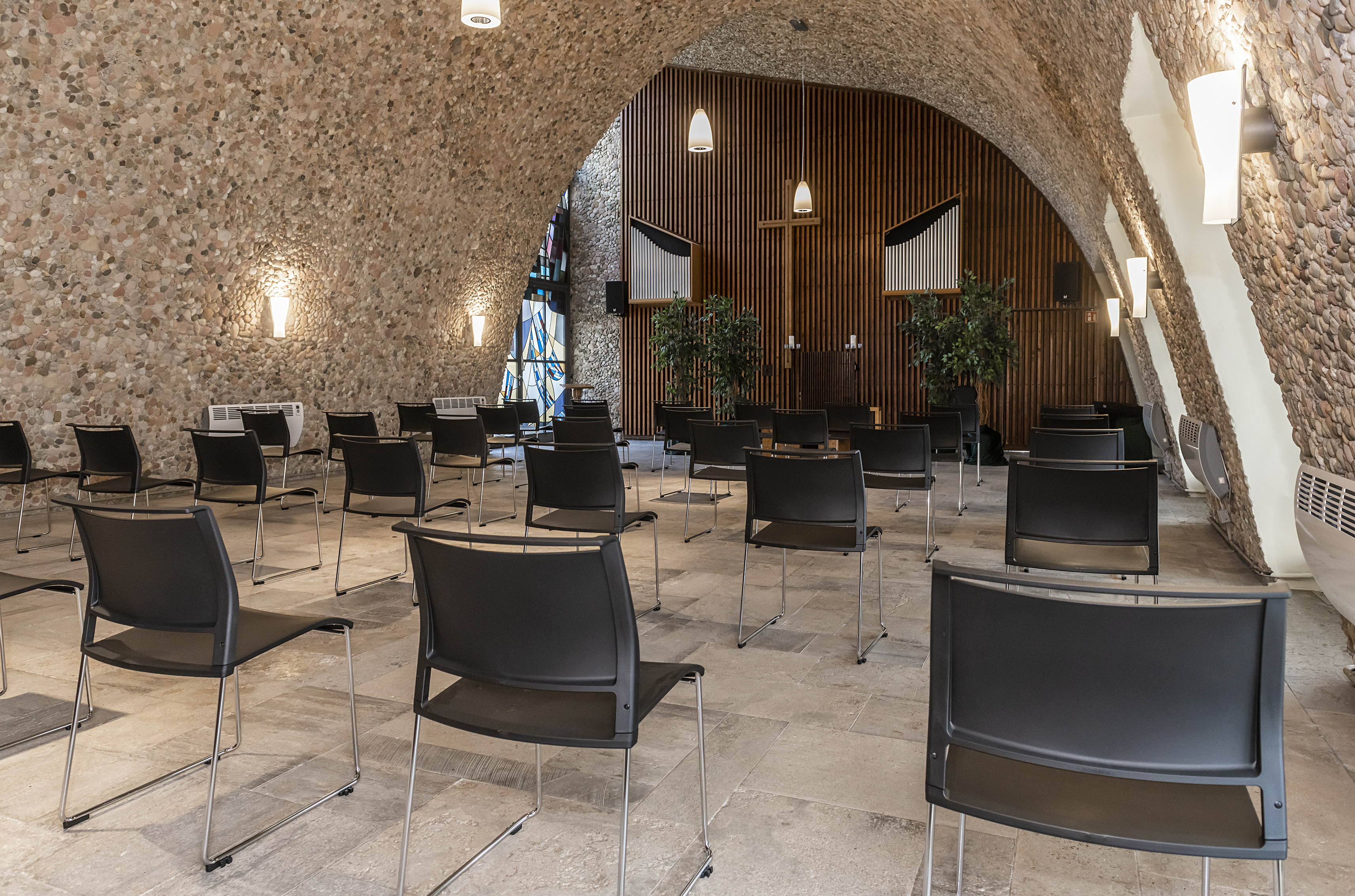 Références-Galerie de photos-Salle de bénédiction de la ville de Steinheim an der Murr-klif Chaise polyvalente