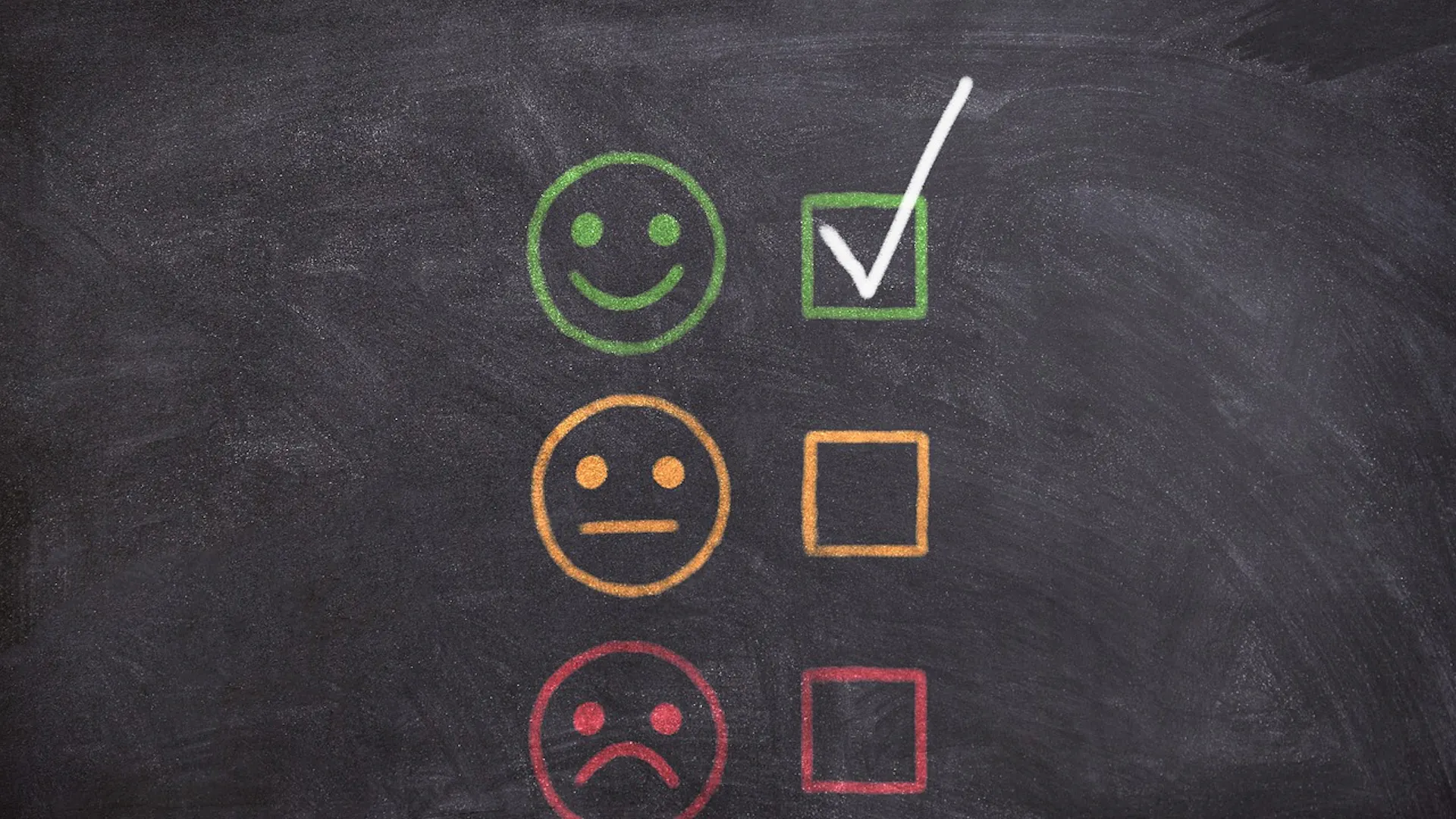 Smiley Ampel Board Bild-Leitbild