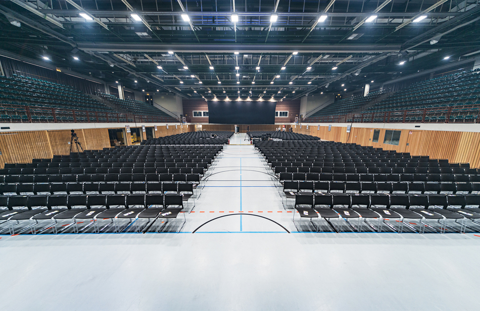 Références-tectake halle-Würzburg-klif Chariot d'empilage de chaises multi-usages