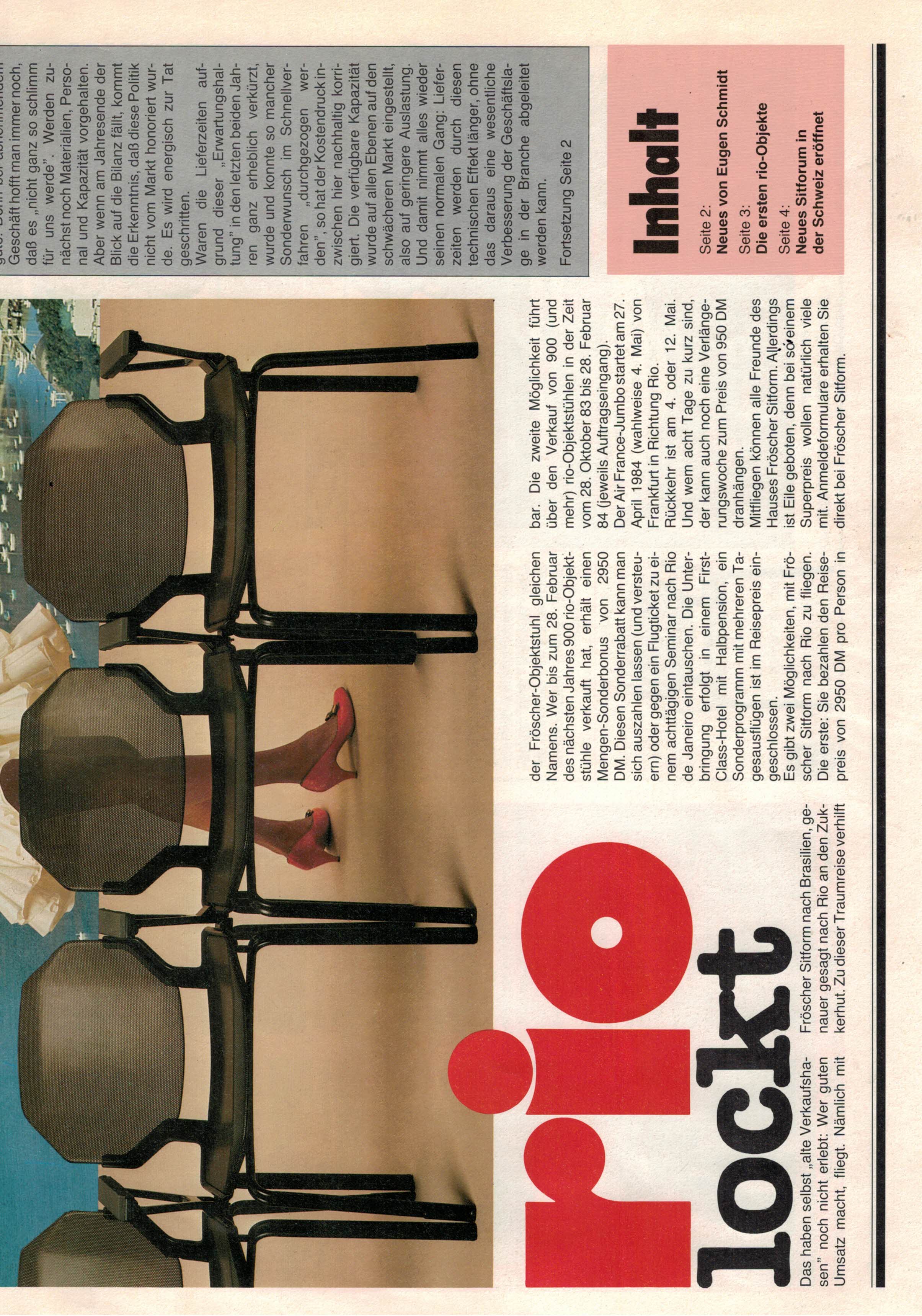 Rio-Zeitungsartikel-Geschichte  