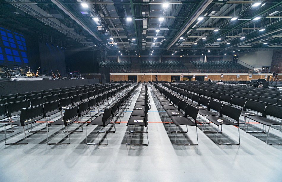 Références-tectake halle-Würzburg-klif Chariot d'empilage de chaises multi-usages