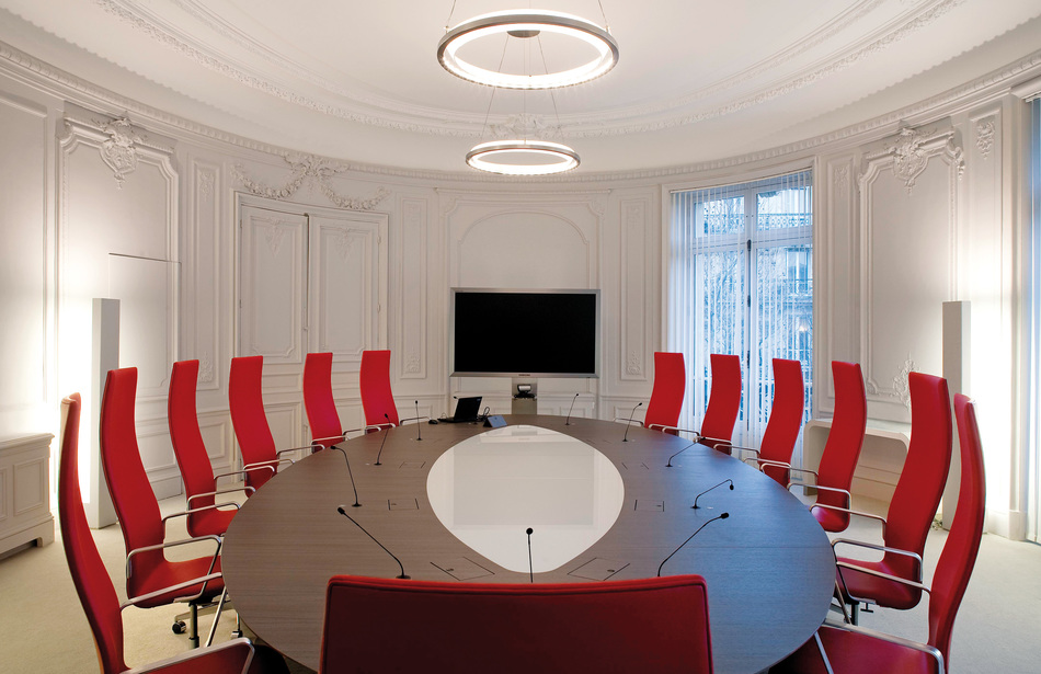 AMB Generali, Paris | Conference table: cetera | Design: Volume ABC, Paris - Mrs Anne Charlet