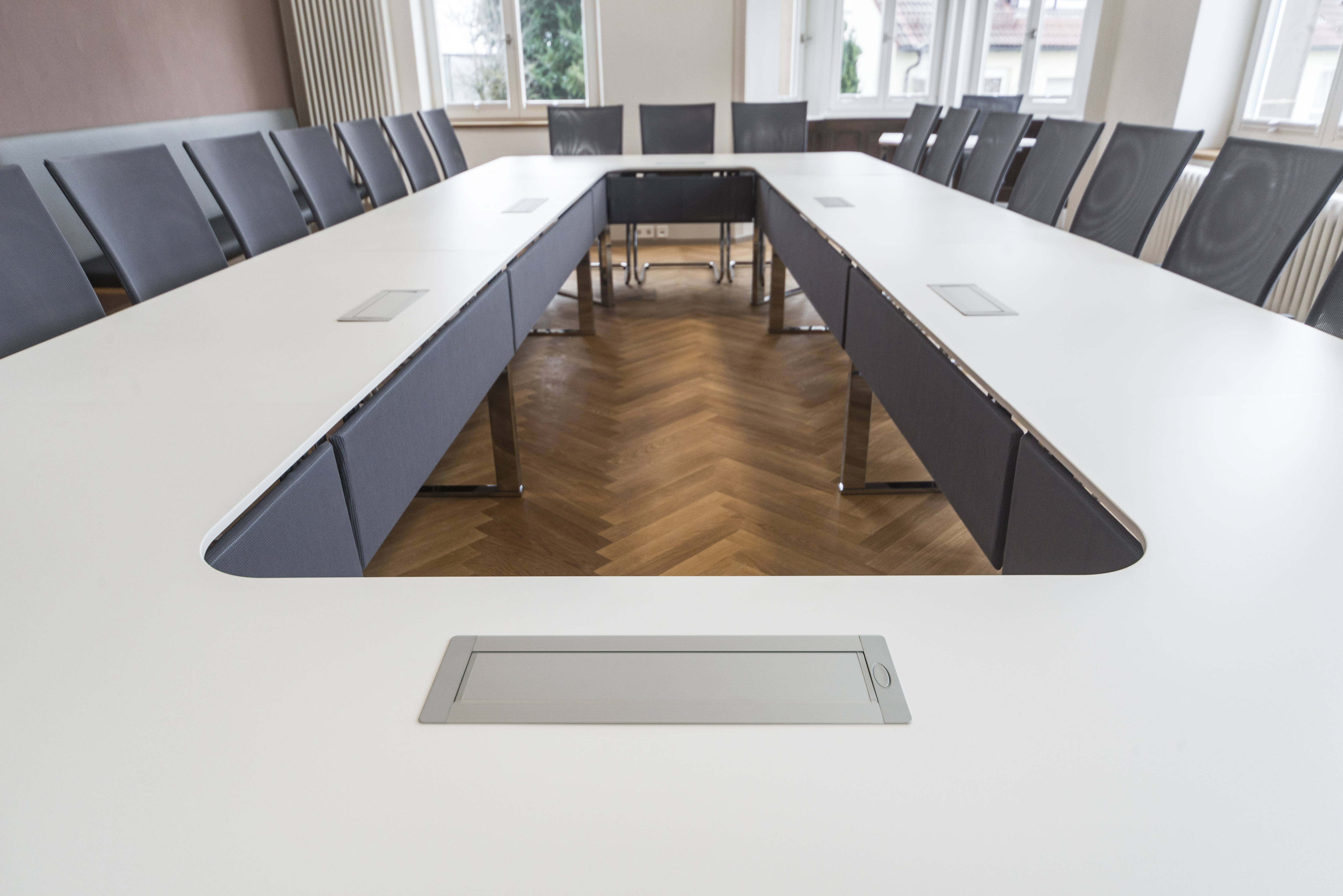 References-Picture gallery-Gerabronn town hall- c-base conference system- pharao net cantilever chair