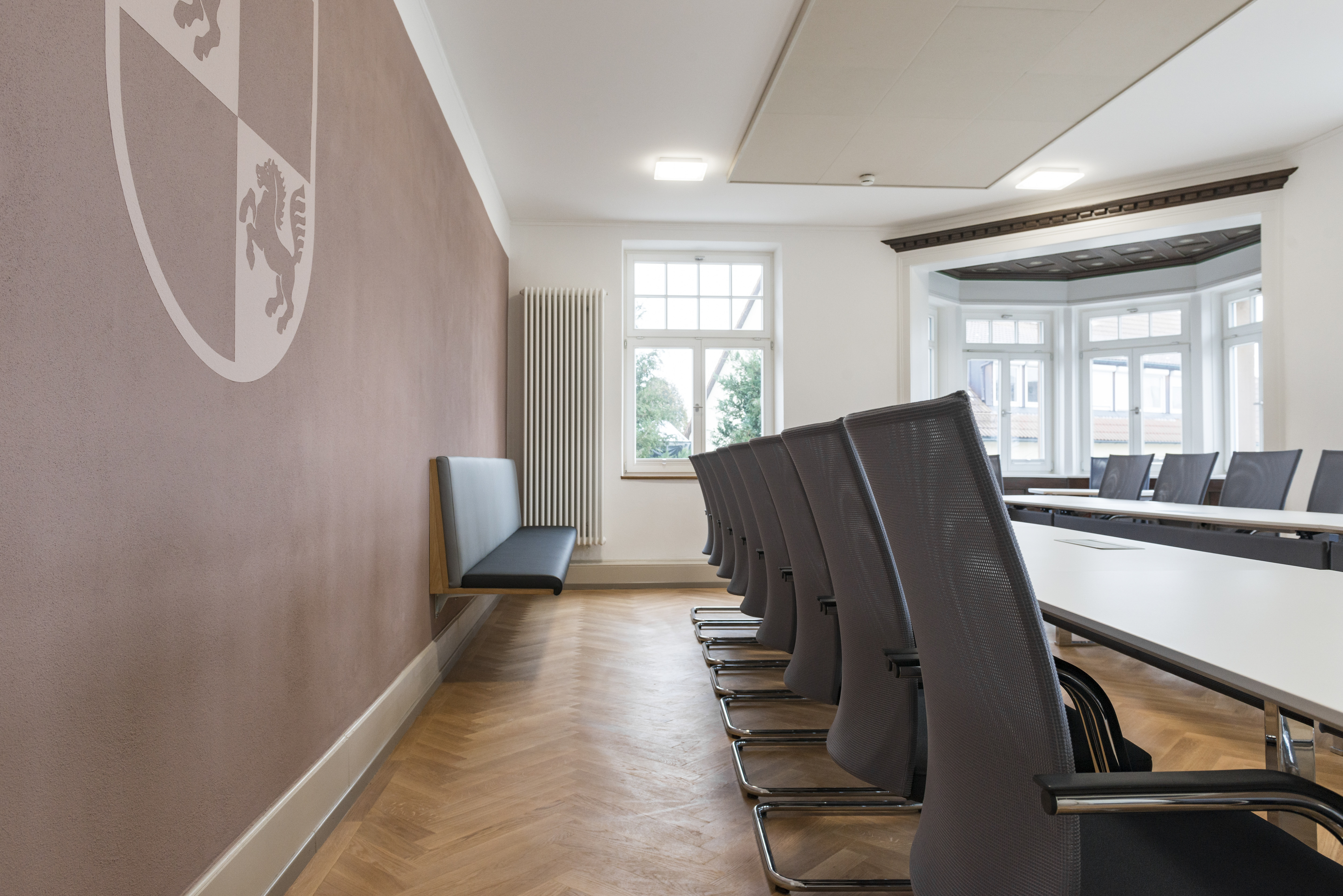 References-Picture gallery-Gerabronn town hall- c-base conference system- pharao net cantilever chair