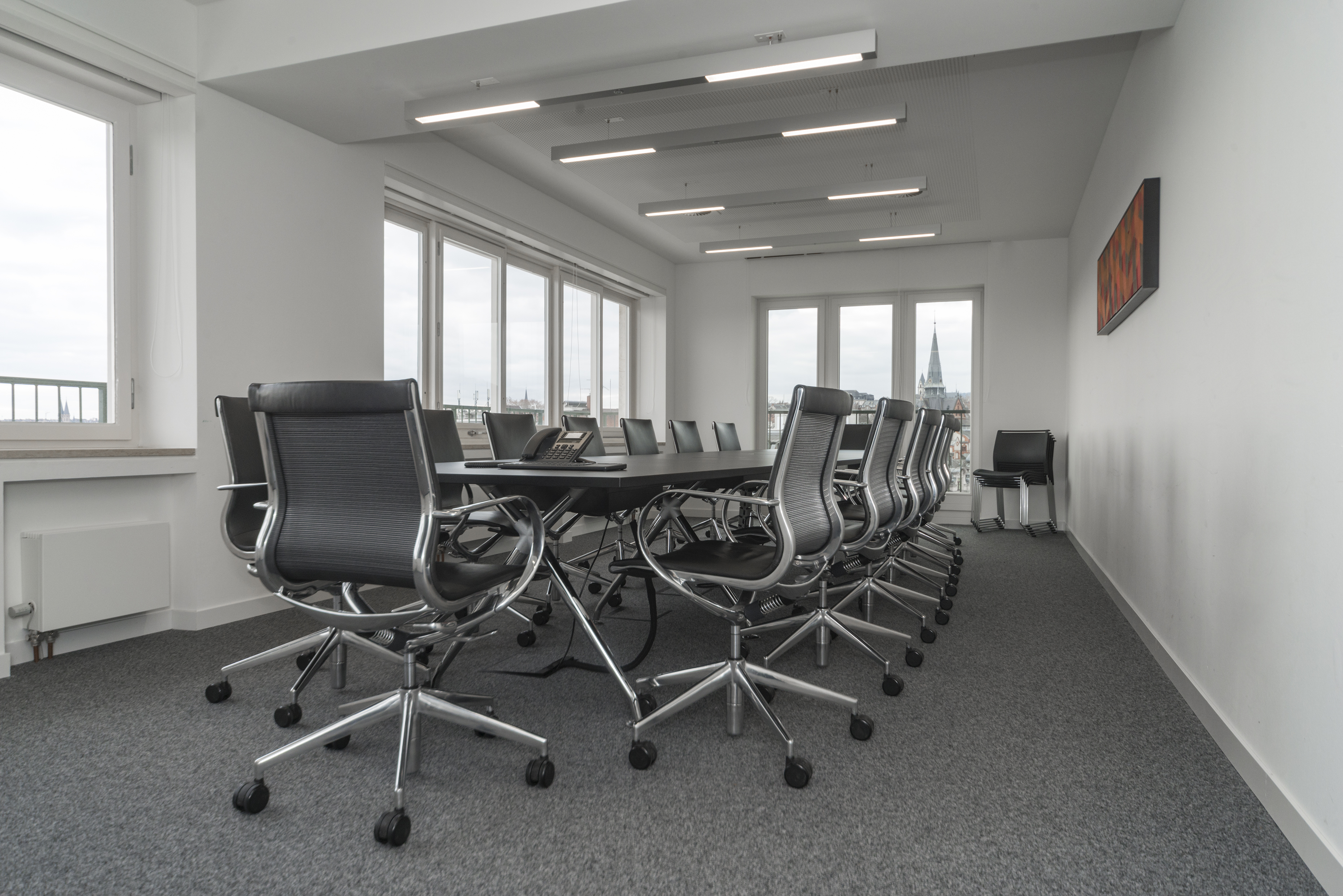 References-Picture gallery-Ministry Wiesbaden- xcone conference system- alino conference chair- klif multipurpose chair