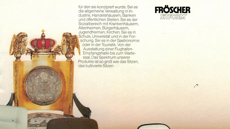 Erster Drehstuhl-fröscher-Geschichte