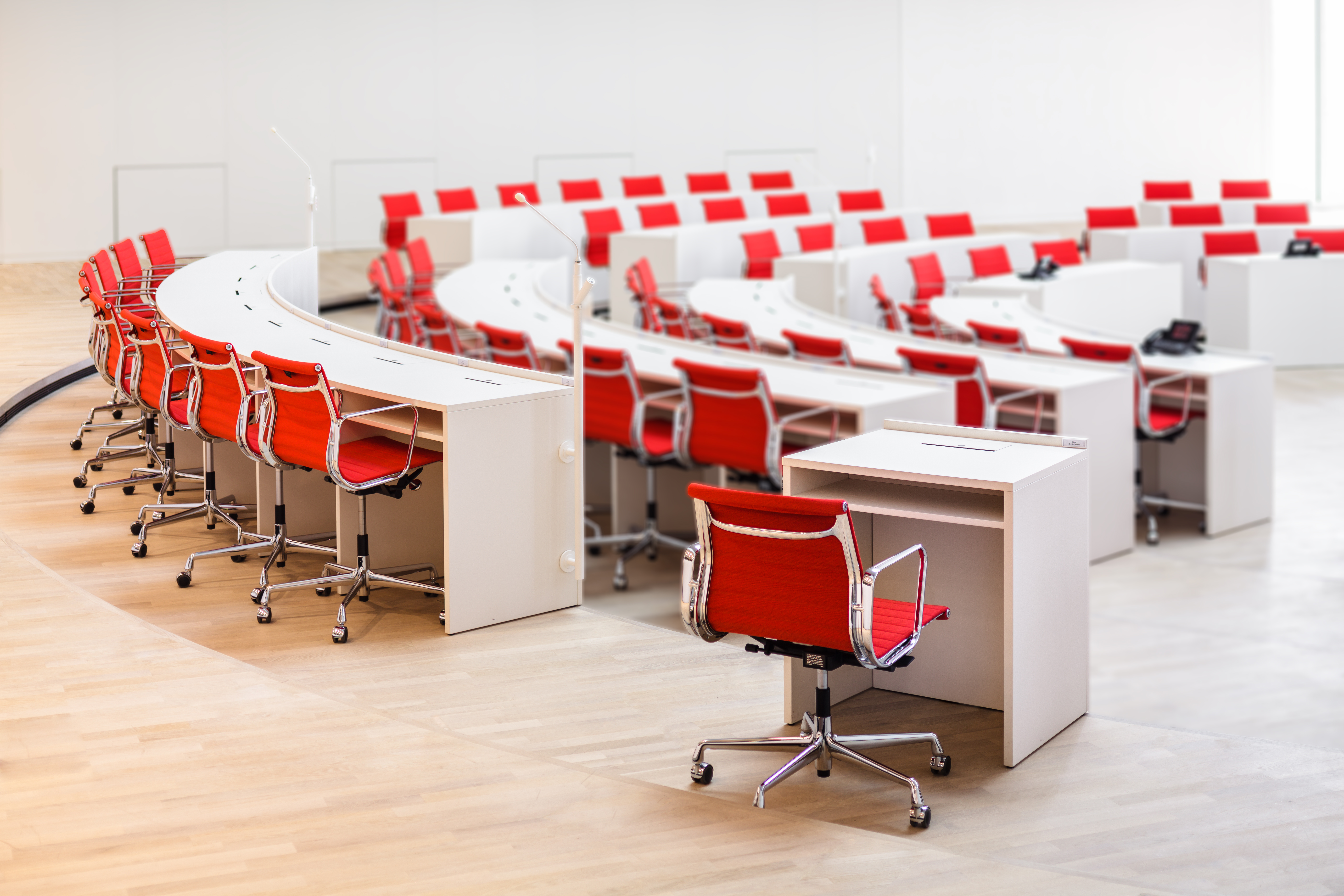 Brandenburg State Parliament, Potsdam | Special solution | Design: Peter Kulka Architecture