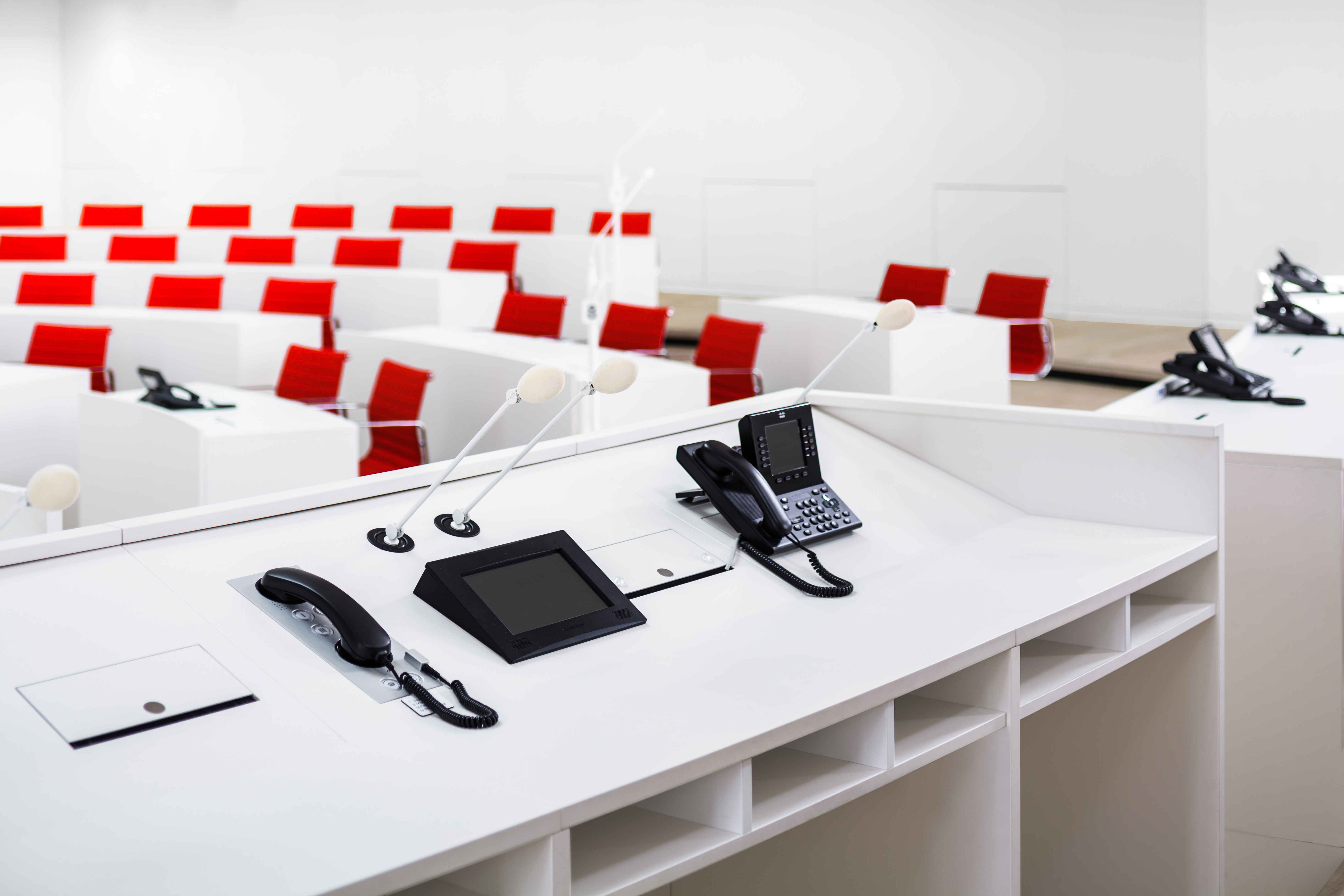 Brandenburg State Parliament, Potsdam | Special solution | Design: Peter Kulka Architecture