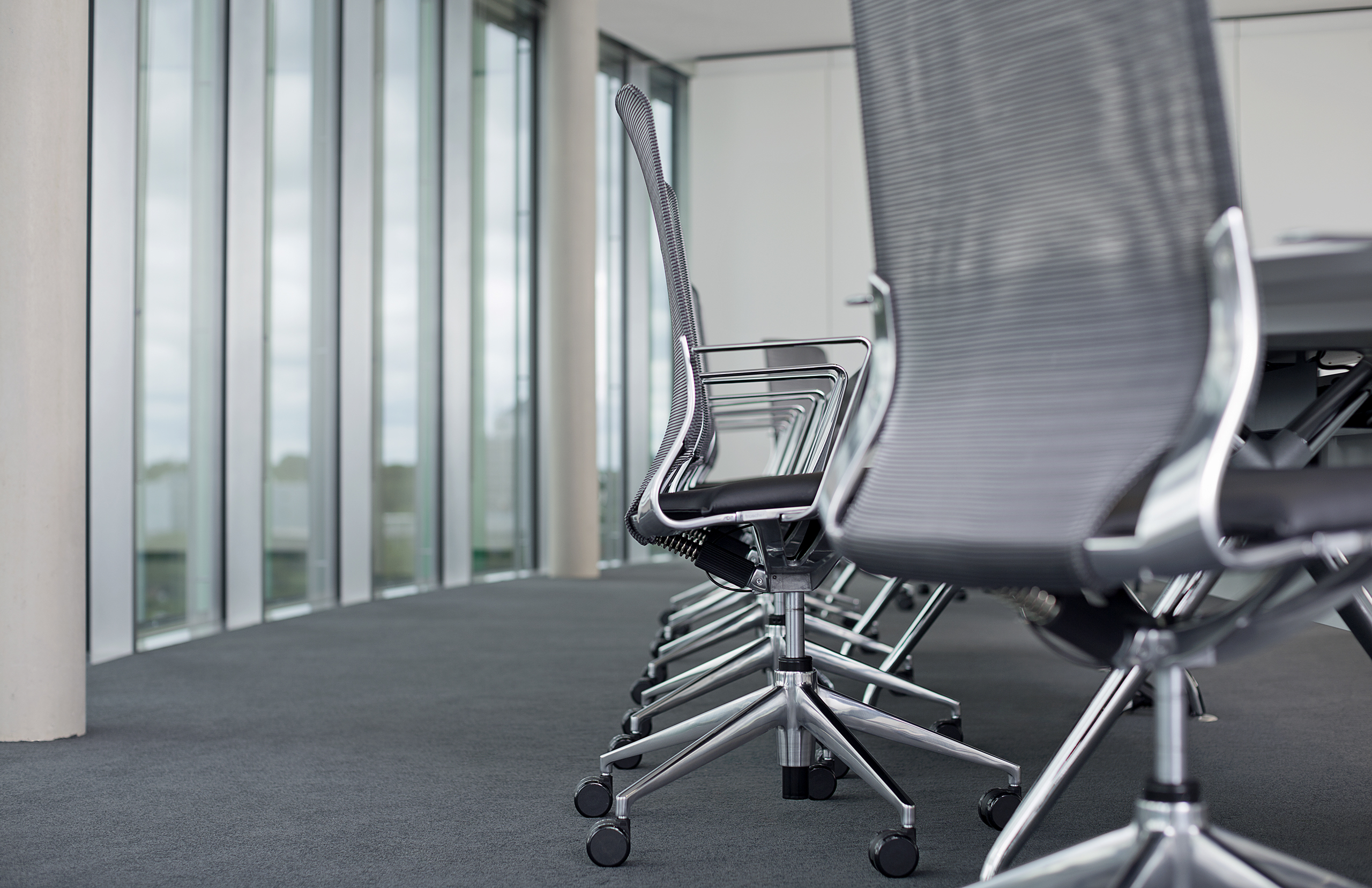 Mann+Hummel, Ludwigsburg | conference room | conference system: xcone | monitor island | conference chair: primo