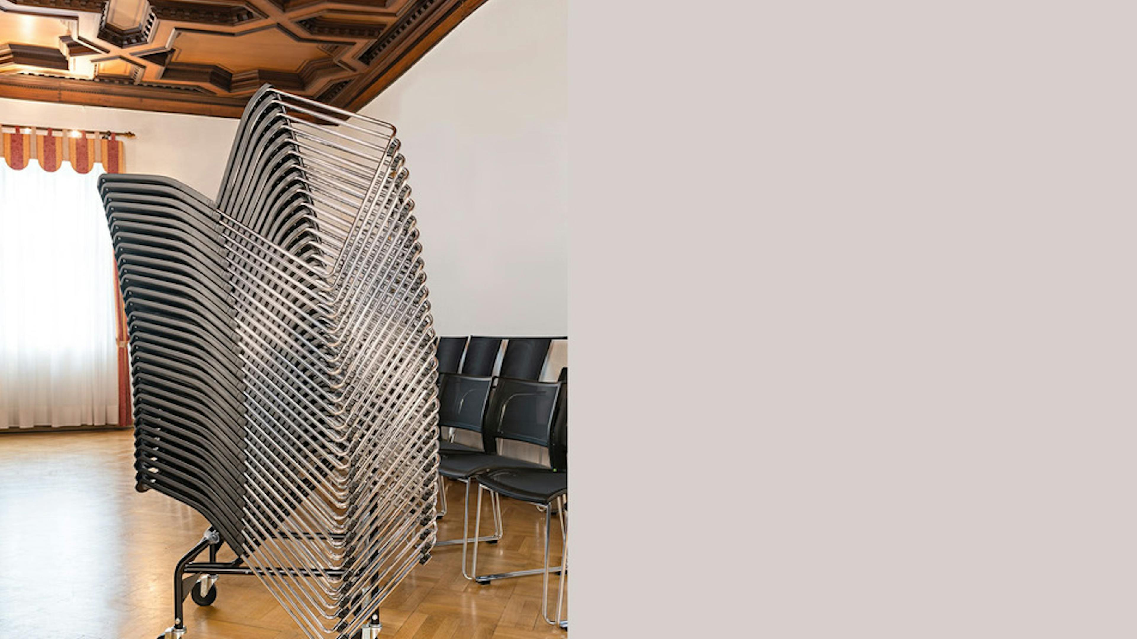 Références-Galerie d'images-Hôtel de ville de Gaildorf-klif Chariot d'empilage