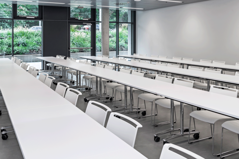 References- Baden-Wuerttemberg Cooperative State University- Stuttgart- klif stacking chair- klif bar stool- multiform swivel table