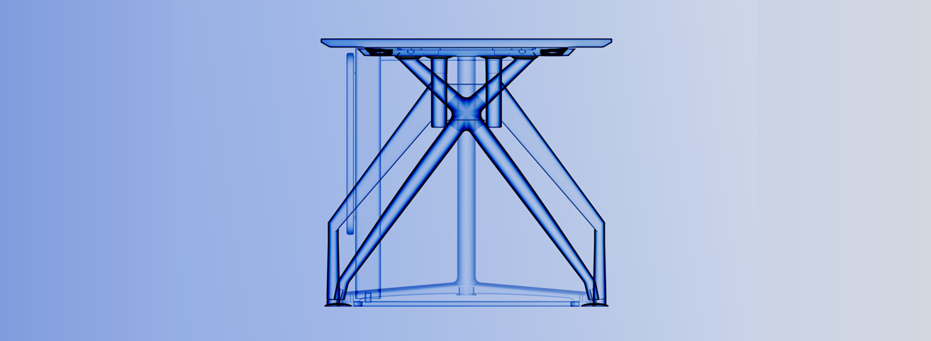 Produkte-Tische-base Tischsysteme-xcone