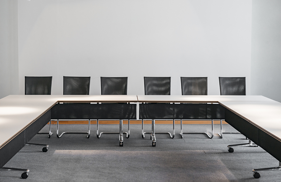 References-Ministry-multiform conference system-pharao net cantilever chair