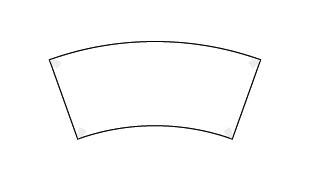 Produkte-Tische-Konferenztische- cetera- Format Kreissegment- Länge 220cm- Plattentiefe 90cm 