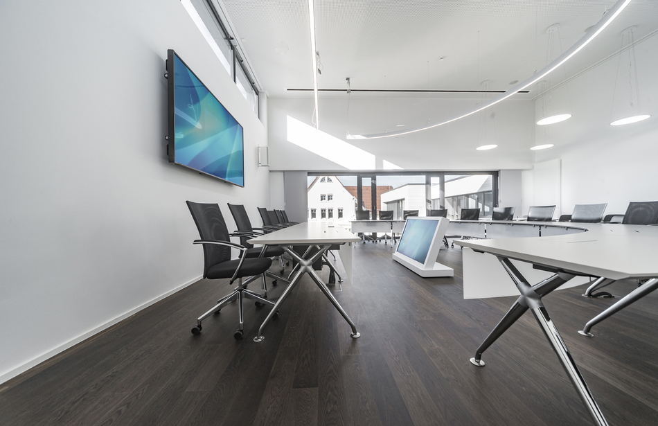 Rathaus Pleidelsheim | Konferenzanlage: xcone | Konferenzstuhl: pharao net