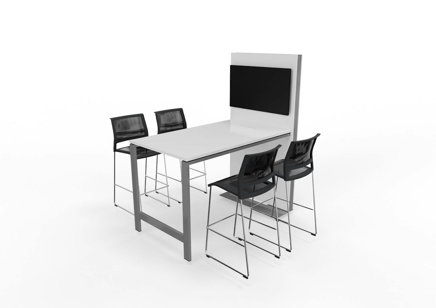 Produits- Meubles multimédias- Totem multimédia- MICO Bench- klif Tabouret de bar