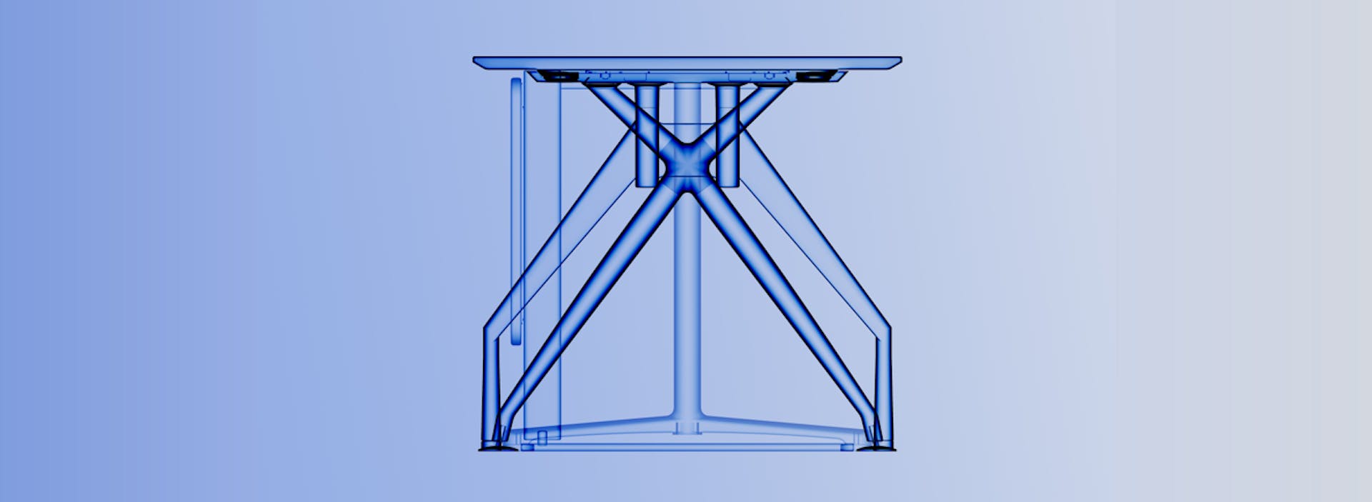 Produkte-Tische-base Tischsysteme-xcone