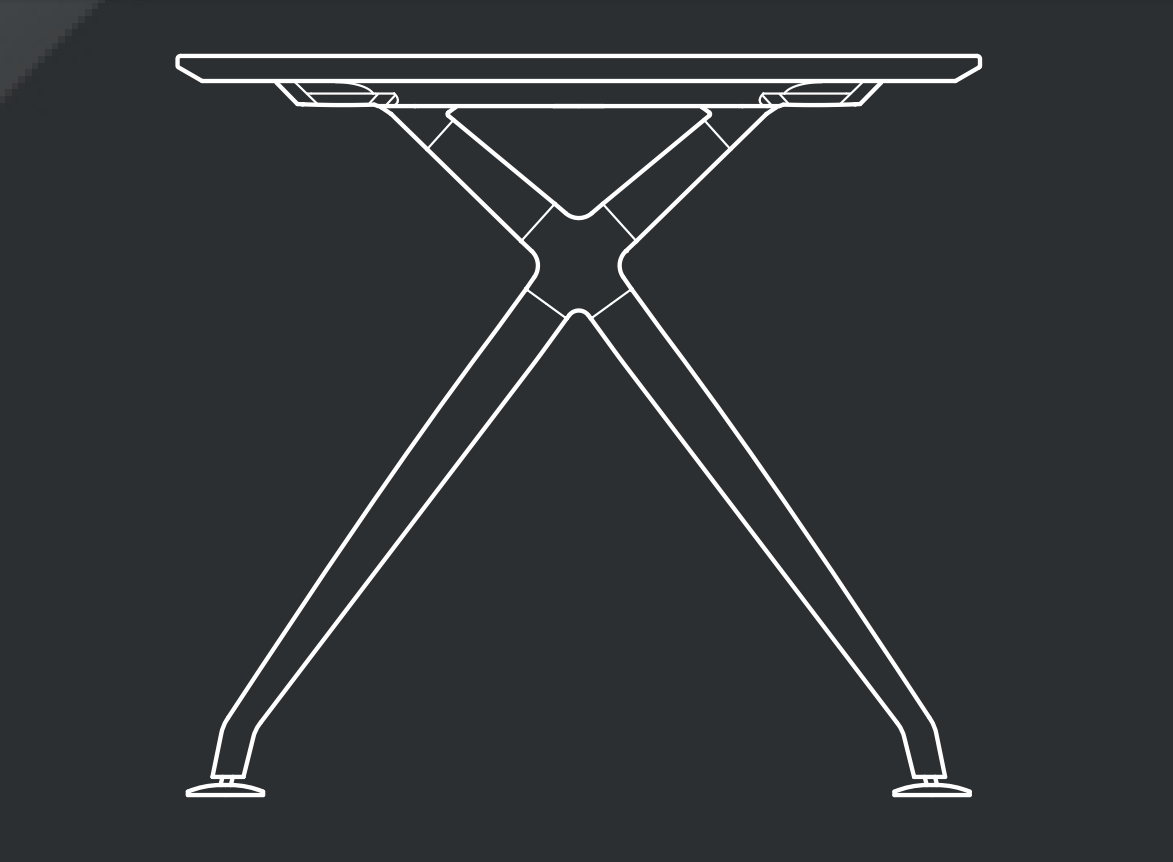 Produkte-Tische-base Tischsysteme-xcone