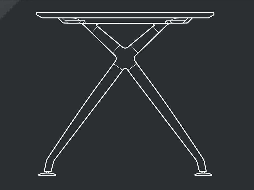 Produkte-Tische-base Tischsysteme-xcone