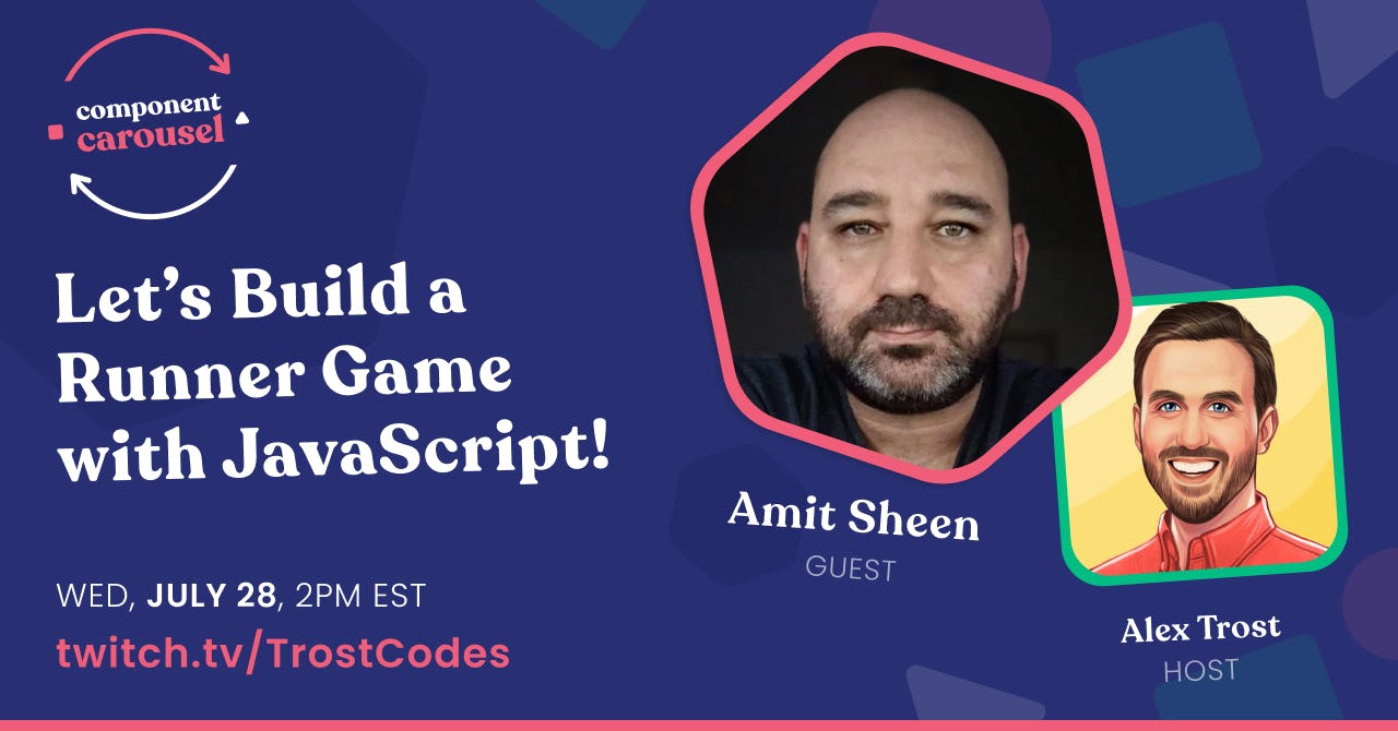 Building an Infinite Runner Game with JavaScript! with Amit Sheen