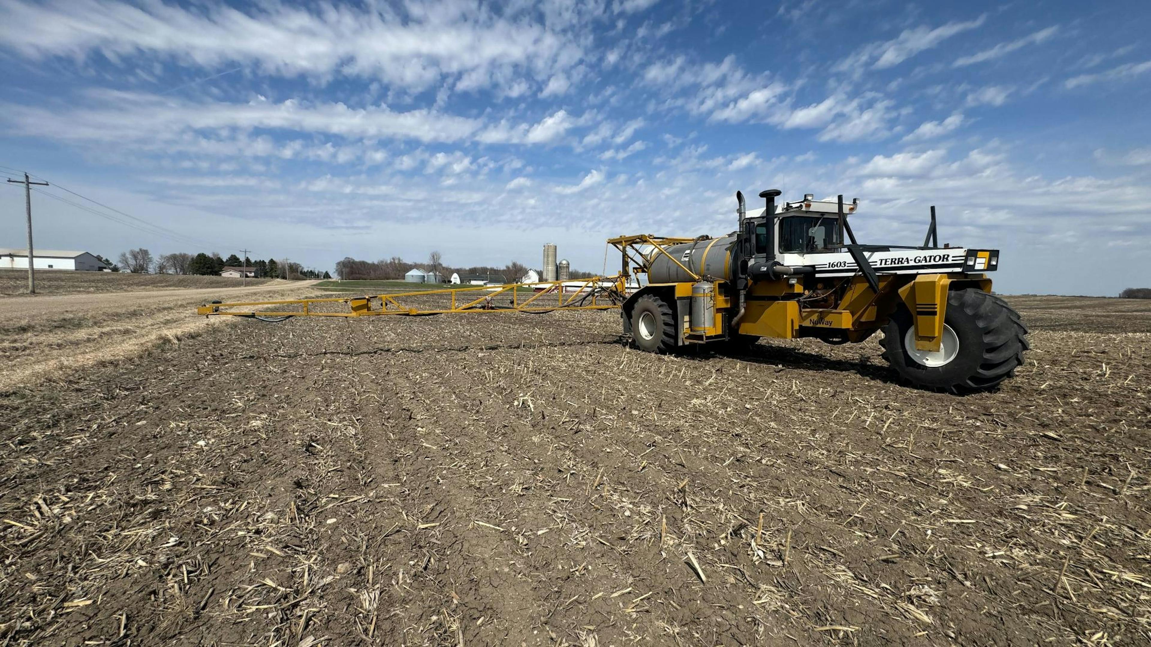 A field of corn stover, waiting to be turned into valuable bioavailable nutrients.