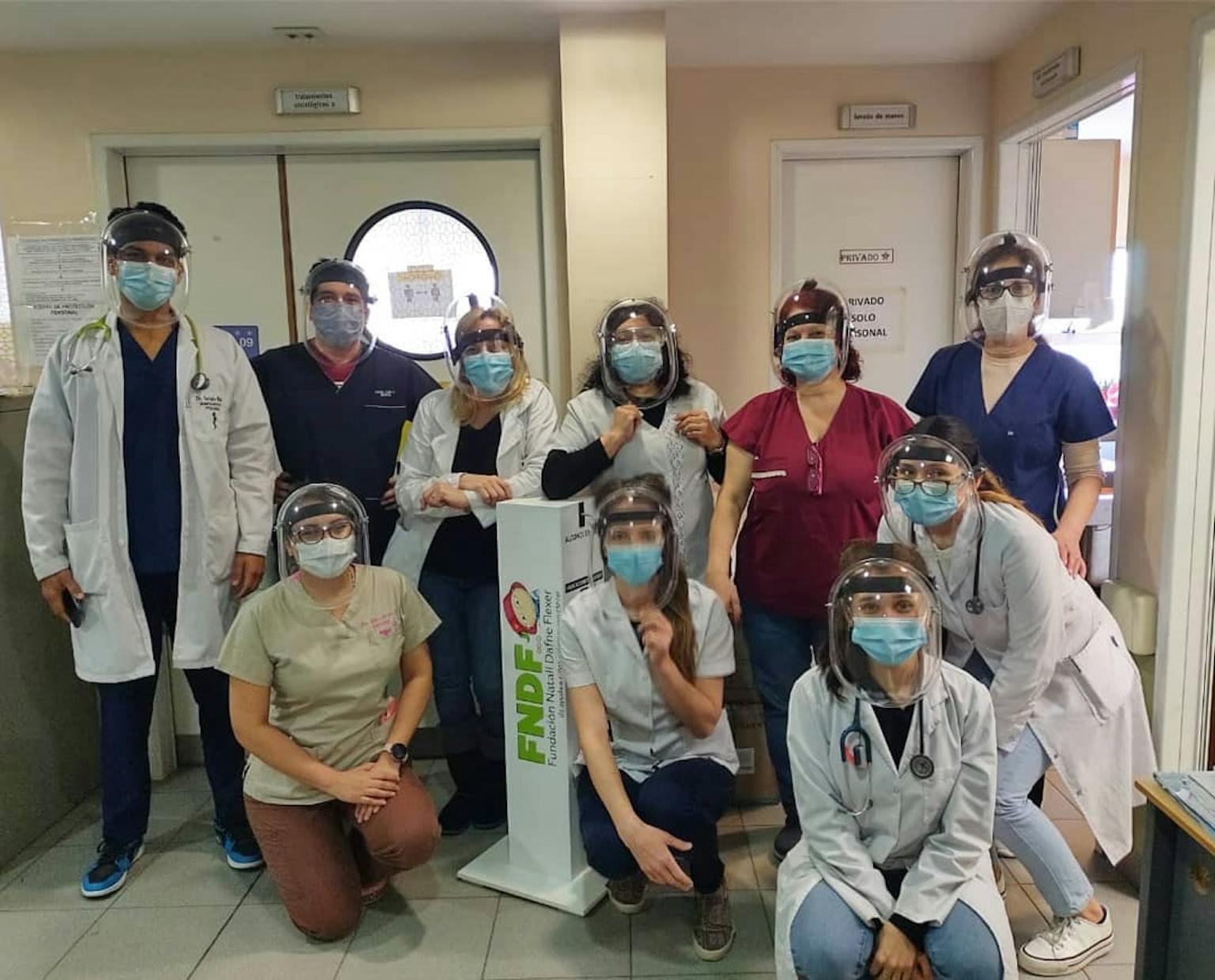 Donamos elementos de protección COVID a hospitales 