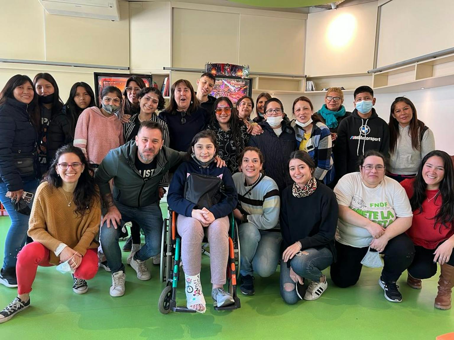 Festejo presencial adolescentes