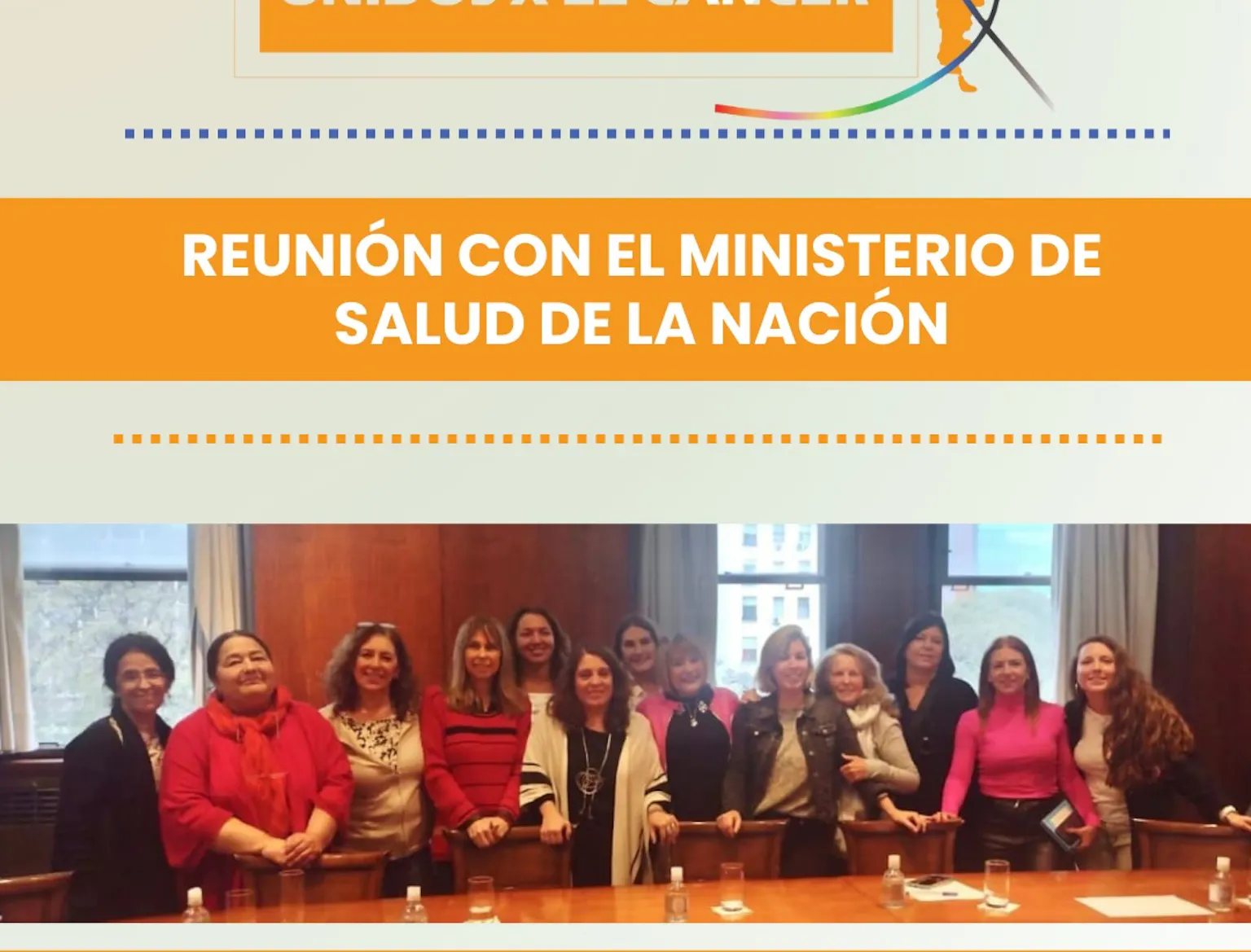 Unidos x el Cáncer: reunión Ministerio de la Salud