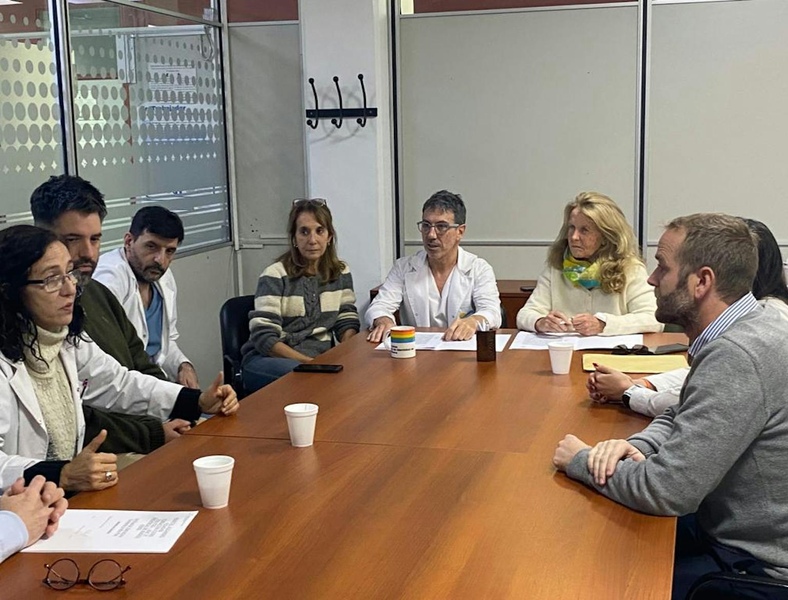 Firmamos el convenio con el Hospital Posadas