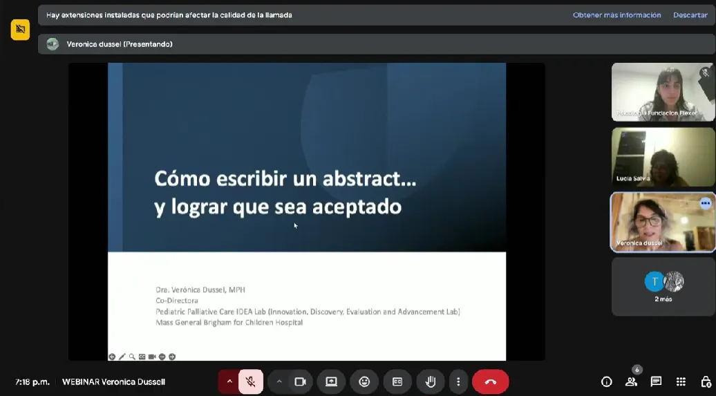 Webinar Informativo: cómo presentar tu Trabajo Libre en las XIX Jornadas de Psicooncología Infanto-Juvenil