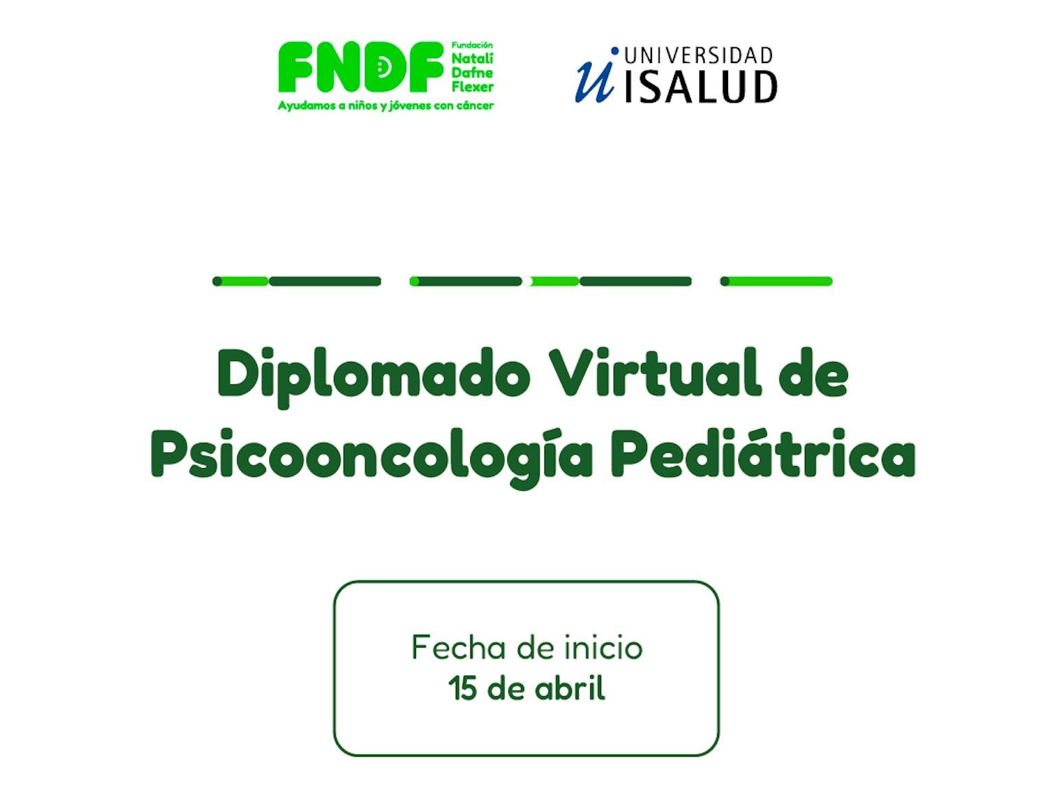El 15 de abril inicia el Diplomado Virtual de Psicooncología Pediátrica